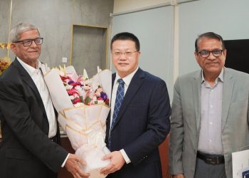 স্থানীয় সরকার মন্ত্রীর সঙ্গে চীনের রাষ্ট্রদূতের সৌজন্য সাক্ষাৎ