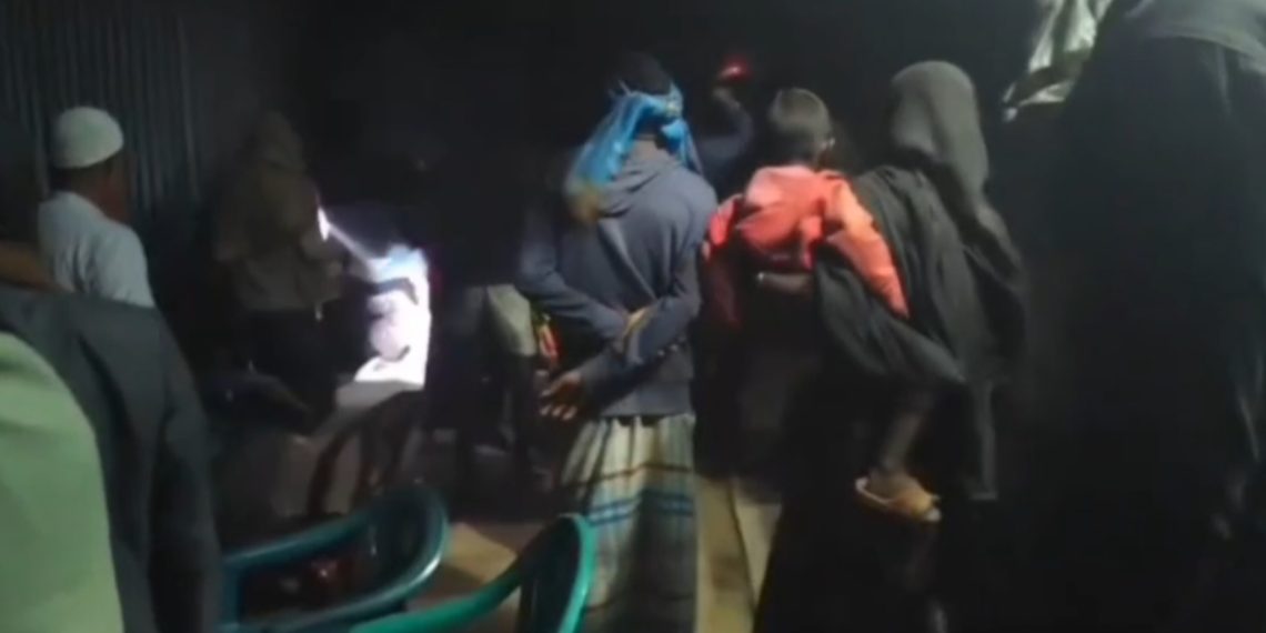 মির্জাপুর বুড়িহাটি গ্রামে জমি সংক্রান্ত বিষয় নিয়ে মারামারি 