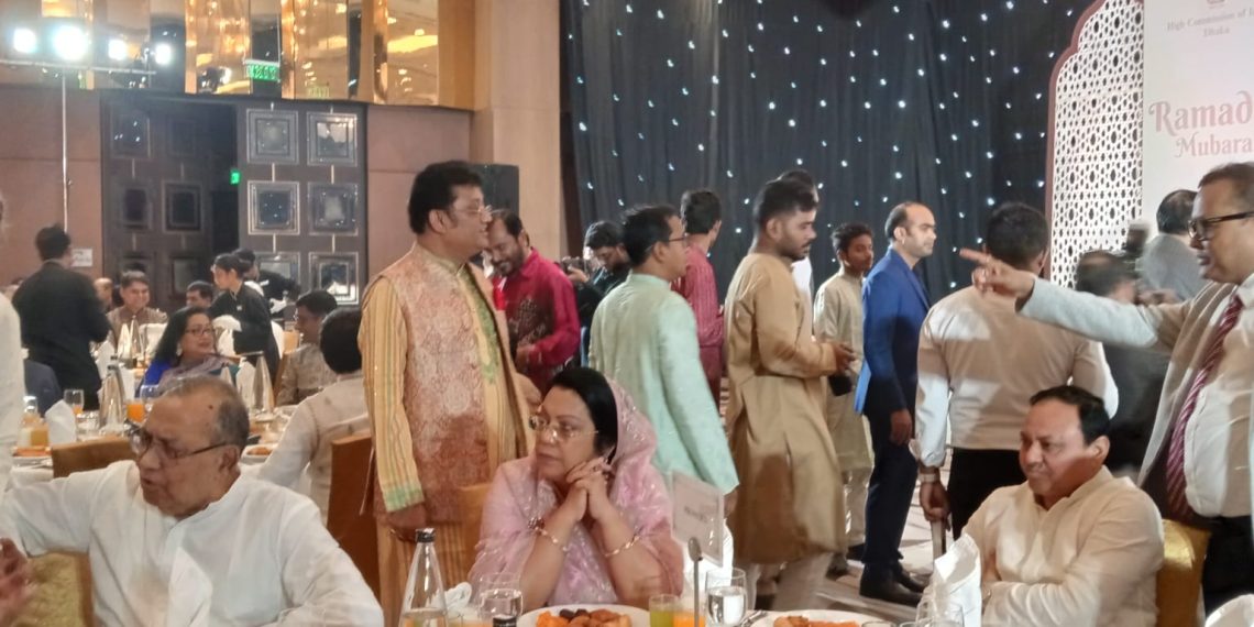 ভারতীয় হাইকমিশনের আয়োজিত ইফতার অনুষ্ঠানে বেসামরিক বিমান পরিবহন ও পর্যটন মন্ত্রীর অংশগ্রহণ