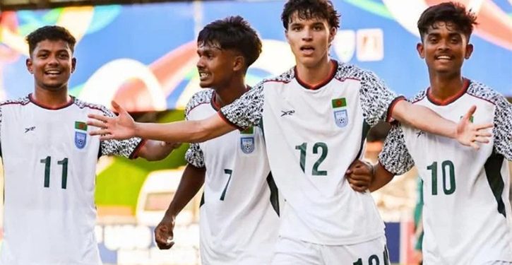 বাংলাদেশ অনূর্ধ্ব-২০ ফুটবল দলের জয়ে যুব ও ক্রীড়া প্রতিমন্ত্রীর অভিনন্দন