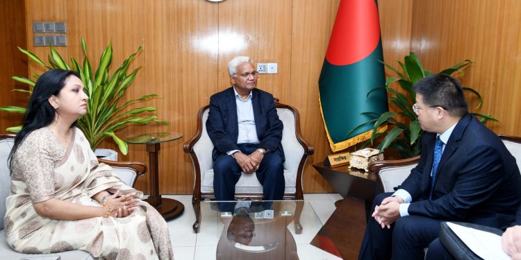 সমাজকল্যাণ মন্ত্রী এবং প্রতিমন্ত্রীর সাথে চীনের রাষ্ট্রদূতের সৌজন্য সাক্ষাৎ