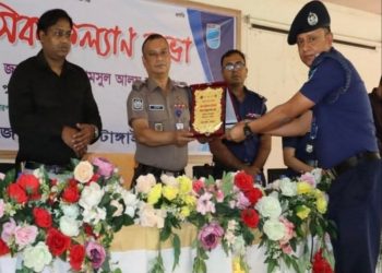 টাঙ্গাইল জেলার শ্রেষ্ঠ ওসি হলেন আব্দুল্লাহ আল মামুন