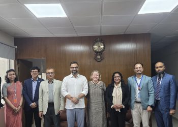 যুব ও ক্রীড়া প্রতিমন্ত্রীর সাথে ইউনেস্কো প্রতিনিধির নেতৃত্বে জাতিসংঘের প্রতিনিধি দলের সৌজন্য সাক্ষাৎ