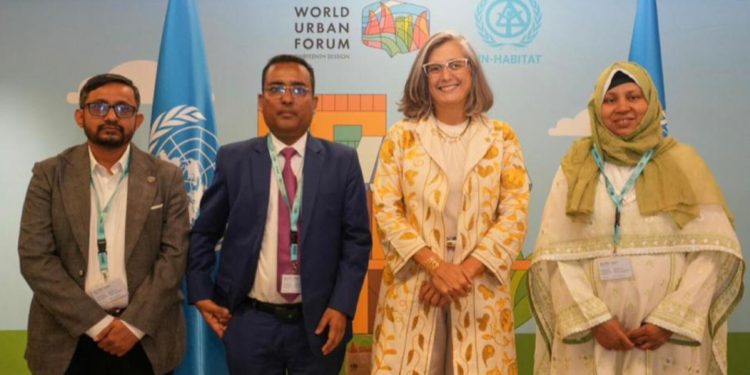 বাকুতে বাংলাদেশ প্রতিনিধি দলের সাথে UN-Habitat-এর নির্বাহী পরিচালকের বৈঠক অনুষ্ঠিত