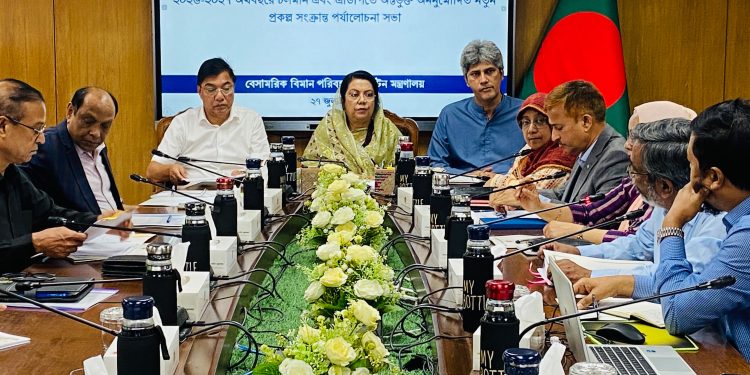 বেসামরিক বিমান পরিবহন ও পর্যটন খাতে উন্নয়ন প্রকল্প প্রণয়নে সম্ভাবনা, জনসম্পৃক্ততা ও পিপিপি মডেলের ওপর গুরুত্বারোপ